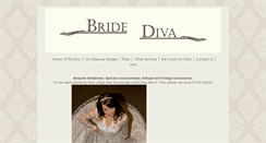 Desktop Screenshot of bridediva.co.uk